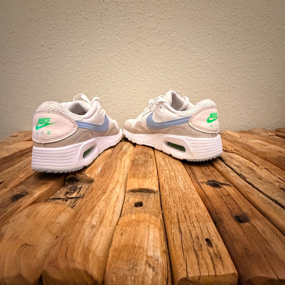Nike Air Max SC Womens Shoes White Tan Blue CW4554-113 US 6.5 Running Sneakers - Picture 4 of 6